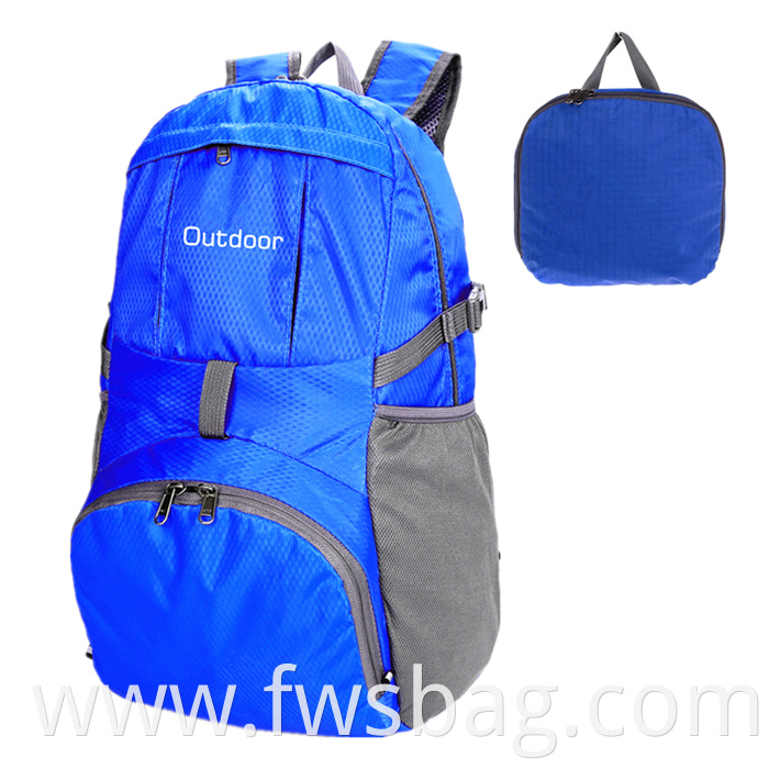 Outdoor 35L Sports Waterproof Lightweight Travel Foldable Hiking Folding Backpack